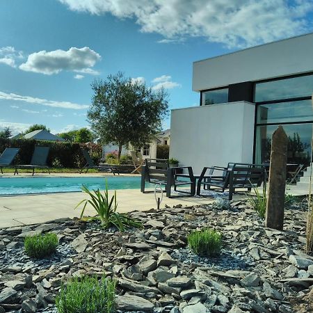 Maison/Villa Avec Piscine Privee Gite Brain D'Eau La Chapelle-de-Brain ภายนอก รูปภาพ