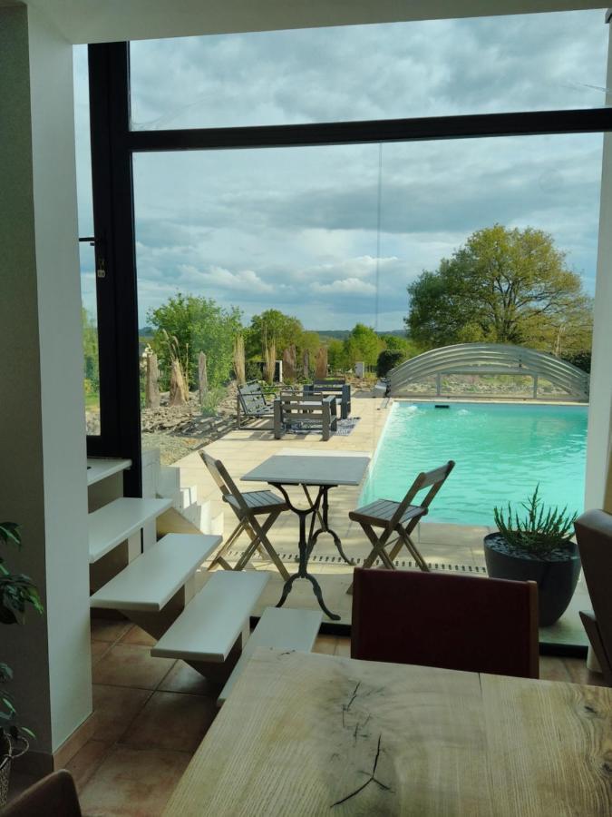 Maison/Villa Avec Piscine Privee Gite Brain D'Eau La Chapelle-de-Brain ภายนอก รูปภาพ