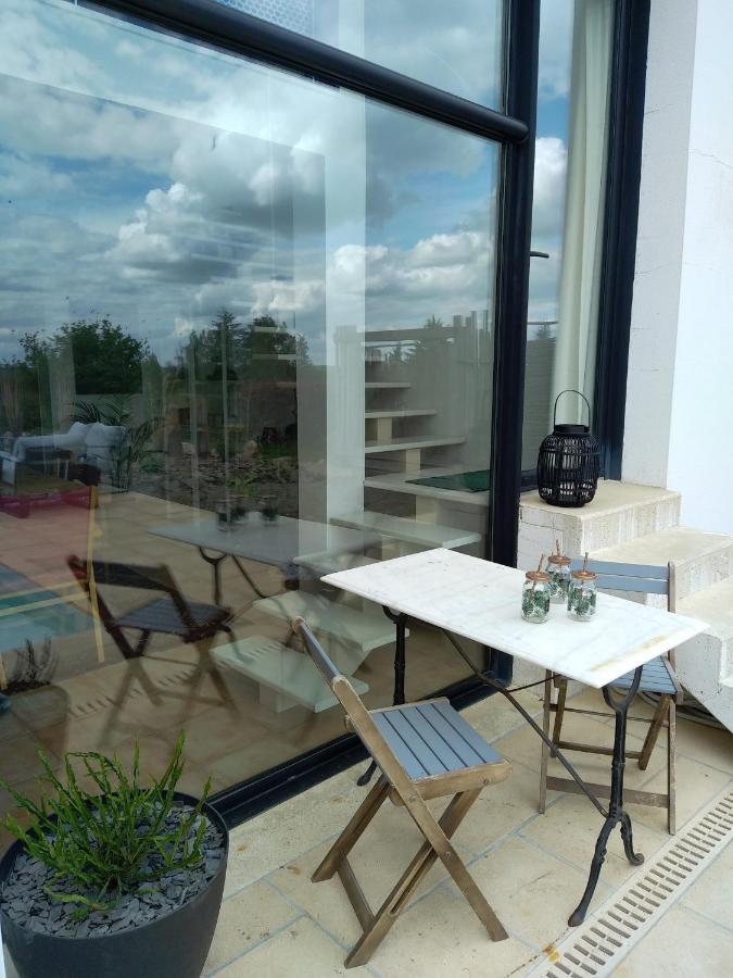 Maison/Villa Avec Piscine Privee Gite Brain D'Eau La Chapelle-de-Brain ภายนอก รูปภาพ